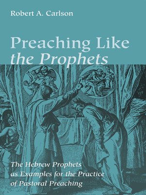 cover image of Preaching Like the Prophets